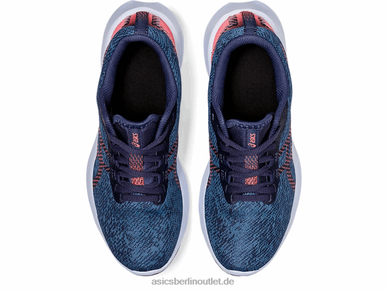 versablast mx BL4N3813Asics Donnerblau/flammende Koralle