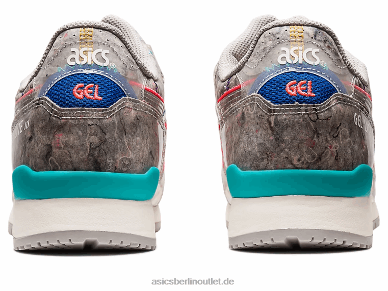 Gel-Lyte III und recycelter Filz BL4N212Asics Austerngrau/Diva-Pink