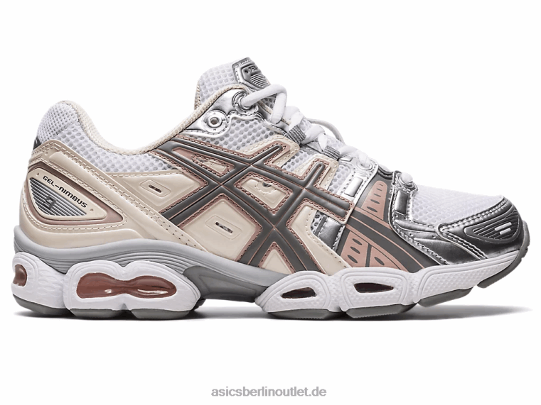 Gel-Nimbus 9 BL4N2302Asics weiß/Haferflocken