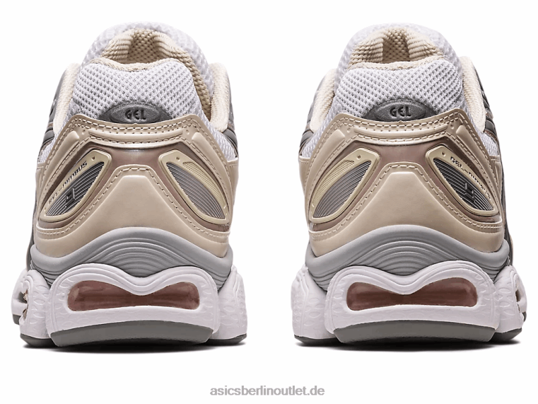 Gel-Nimbus 9 BL4N2302Asics weiß/Haferflocken