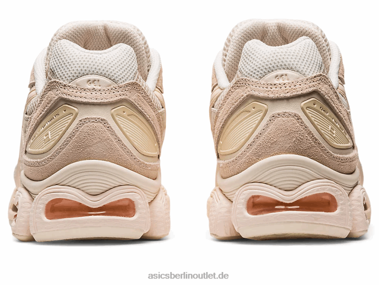 Gel-Nimbus 9 BL4N2539Asics Haferflocken/weißer Pfirsich