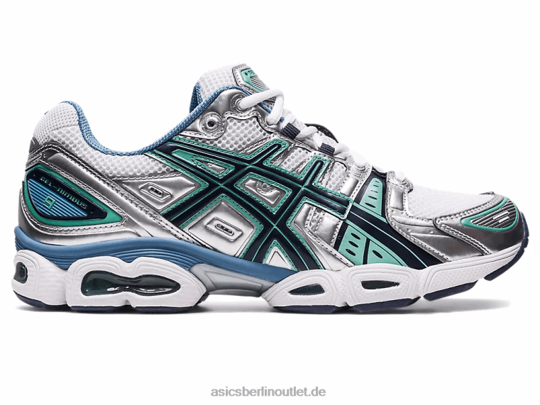 Gel-Nimbus 9 BL4N266Asics weiß/reines Silber
