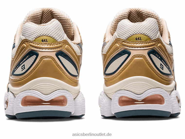 Gel-Nimbus 9 BL4N2701Asics cremefarben/eisern