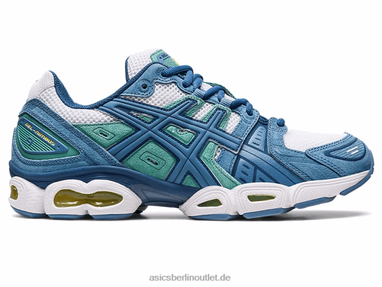 Gel-Nimbus 9 BL4N551Asics weiß/graue Zahnseide