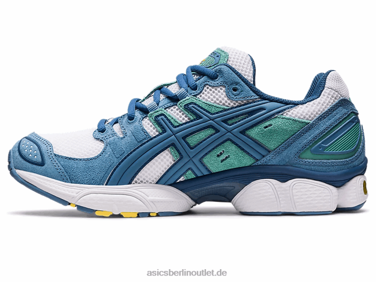 Gel-Nimbus 9 BL4N551Asics weiß/graue Zahnseide