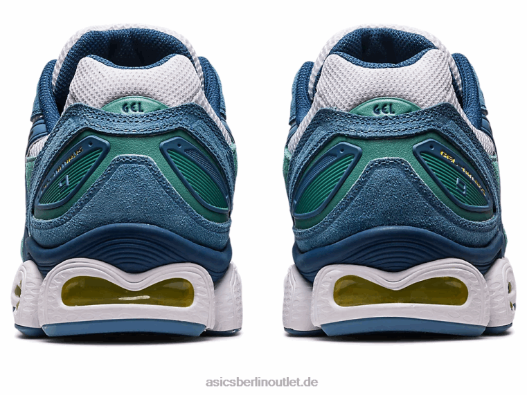 Gel-Nimbus 9 BL4N551Asics weiß/graue Zahnseide