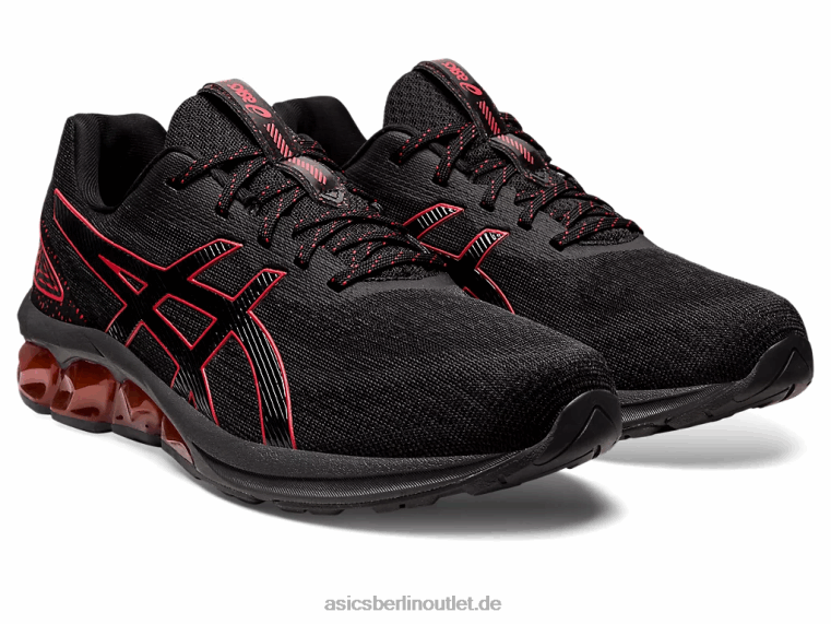 Gel-Quantum 180 vii BL4N742Asics Schwarz/Rot-Alarm