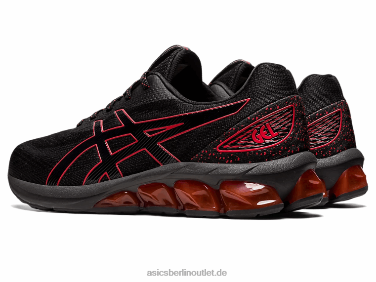 Gel-Quantum 180 vii BL4N742Asics Schwarz/Rot-Alarm