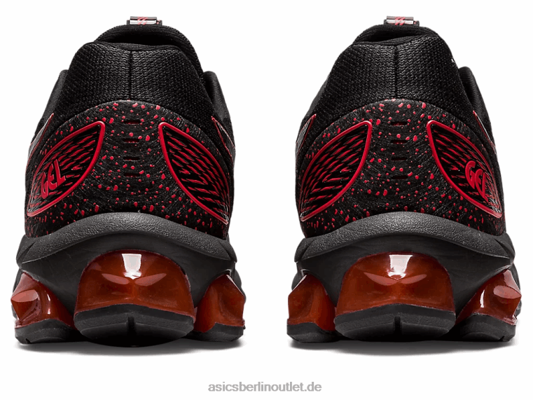 Gel-Quantum 180 vii BL4N742Asics Schwarz/Rot-Alarm
