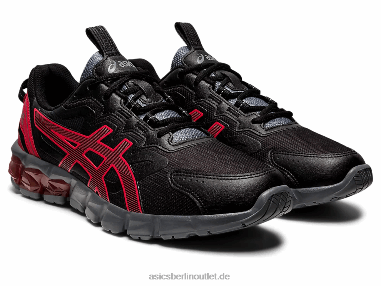 Gel-Quantum 90 3 BL4N711Asics Schwarz/Rot-Alarm