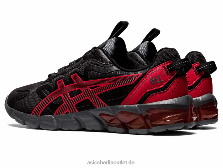 Gel-Quantum 90 3 BL4N711Asics Schwarz/Rot-Alarm