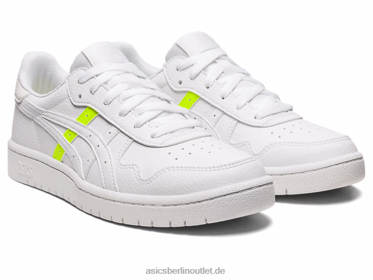Japan s BL4N2634Asics weiß/sicherheitsgelb