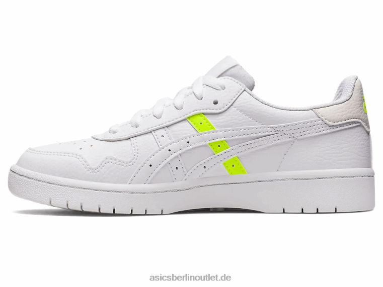 Japan s BL4N2634Asics weiß/sicherheitsgelb