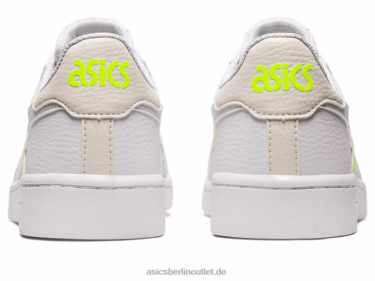 Japan s BL4N2634Asics weiß/sicherheitsgelb