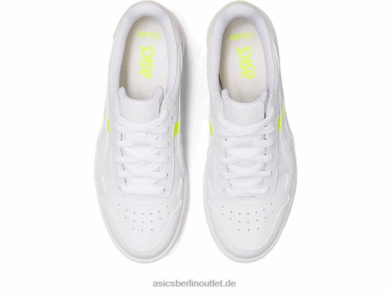 Japan s BL4N2634Asics weiß/sicherheitsgelb