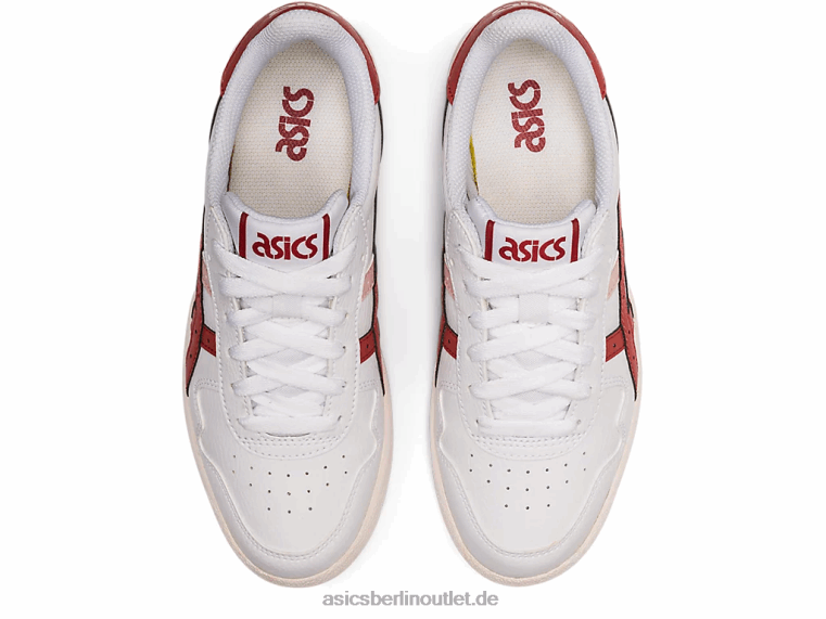 Japan s BL4N2904Asics weiß/roter Backstein