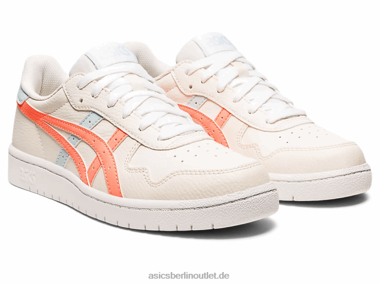 Japan s BL4N3178Asics Creme/Sonnenkoralle