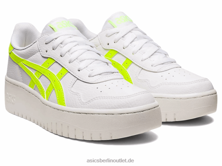 Japan s pf BL4N2221Asics weiß/sicherheitsgelb