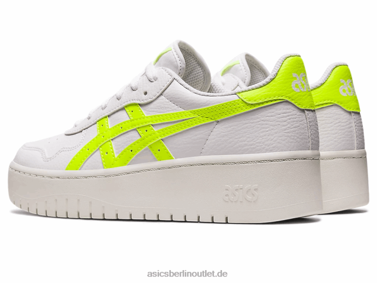 Japan s pf BL4N2221Asics weiß/sicherheitsgelb