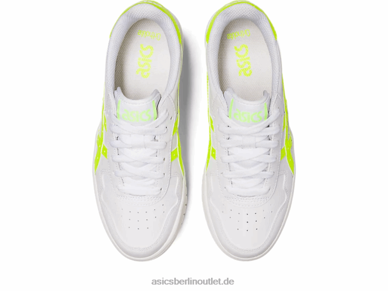 Japan s pf BL4N2221Asics weiß/sicherheitsgelb
