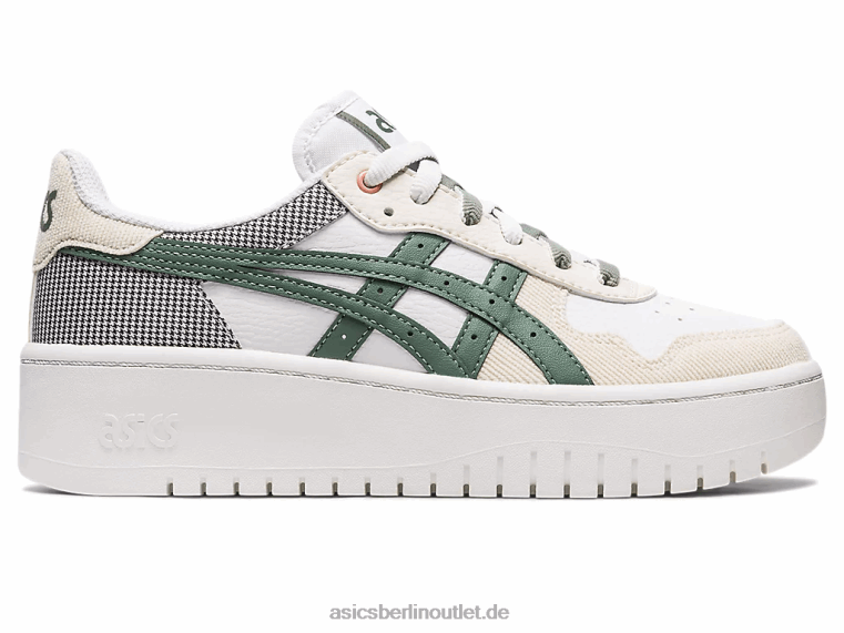 Japan s pf BL4N2273Asics weiß/Efeu