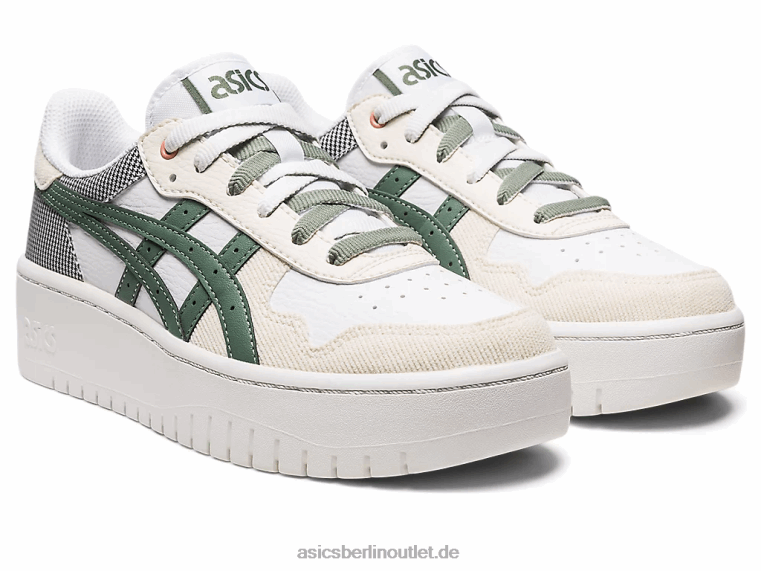 Japan s pf BL4N2273Asics weiß/Efeu