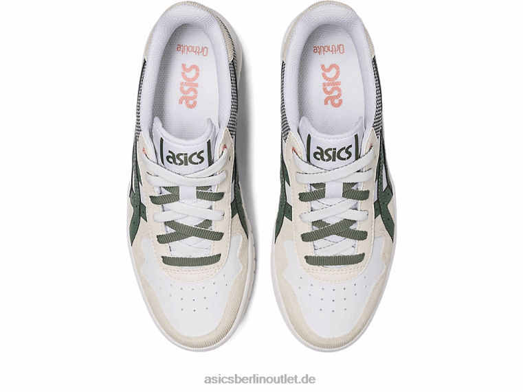 Japan s pf BL4N2273Asics weiß/Efeu