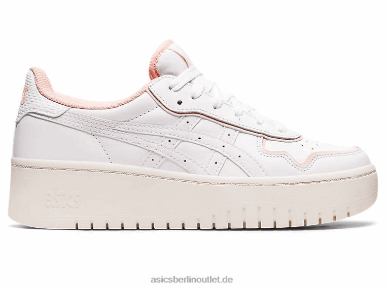 Japan s pf BL4N3159Asics weiß/mattrosa