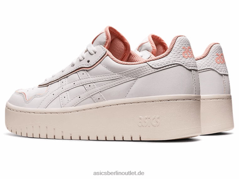Japan s pf BL4N3159Asics weiß/mattrosa