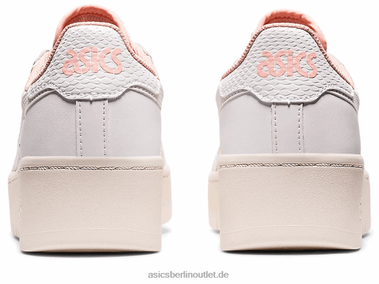 Japan s pf BL4N3159Asics weiß/mattrosa