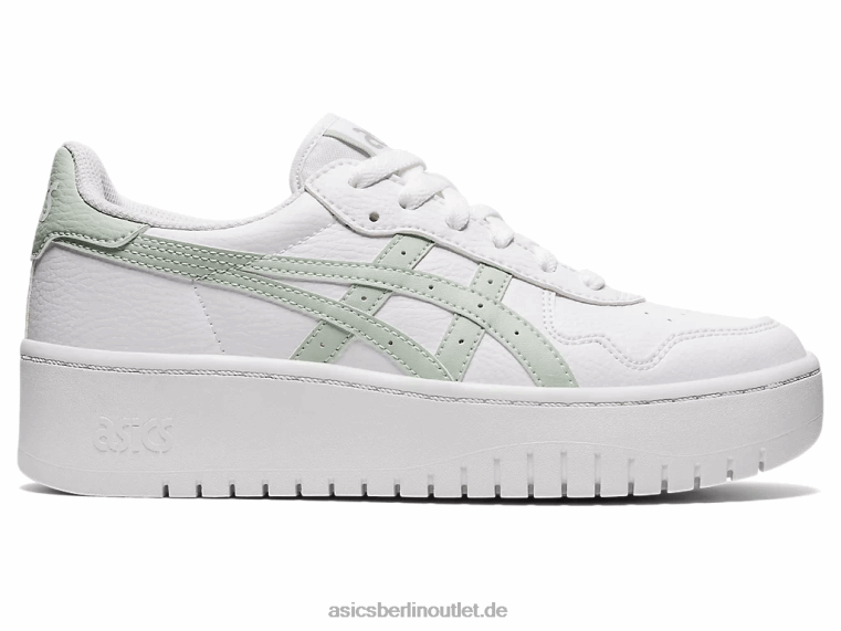 Japan s pf BL4N3969Asics Weiß/Flechtengestein