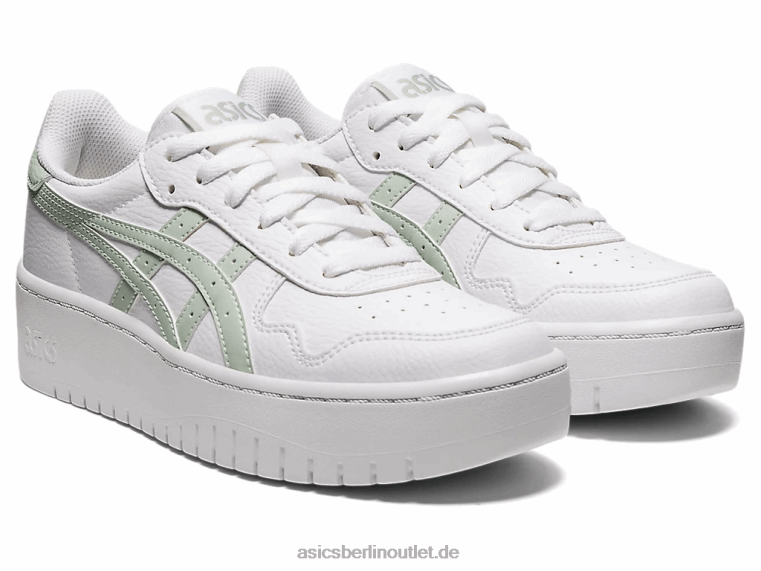 Japan s pf BL4N3969Asics Weiß/Flechtengestein