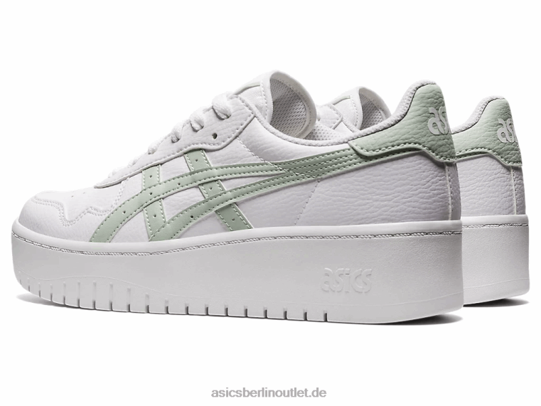 Japan s pf BL4N3969Asics Weiß/Flechtengestein