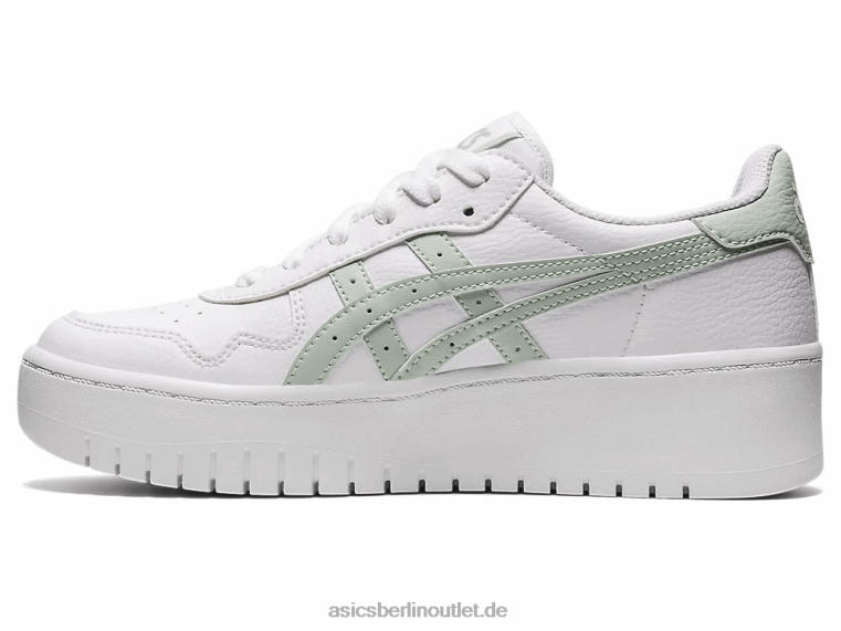 Japan s pf BL4N3969Asics Weiß/Flechtengestein