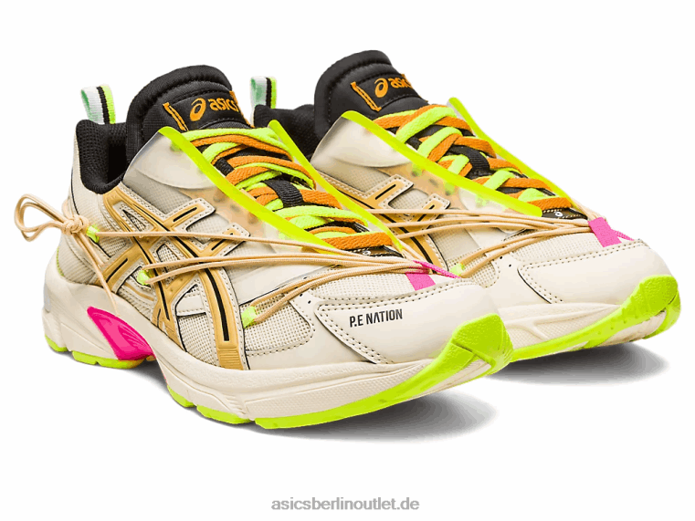 PE-Nation x Gel-1130 BL4N776Asics Creme/Papiertüte