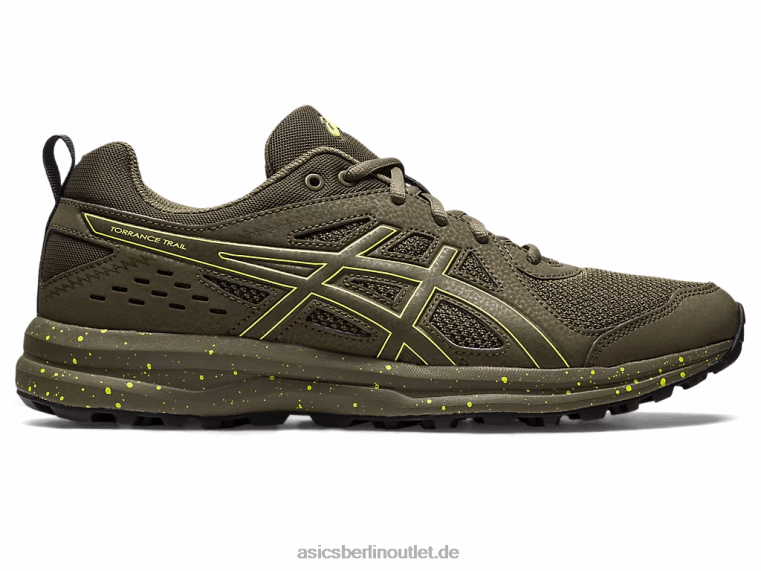 Torrence Trail BL4N220Asics Brauner Stein/Zitronenfunke