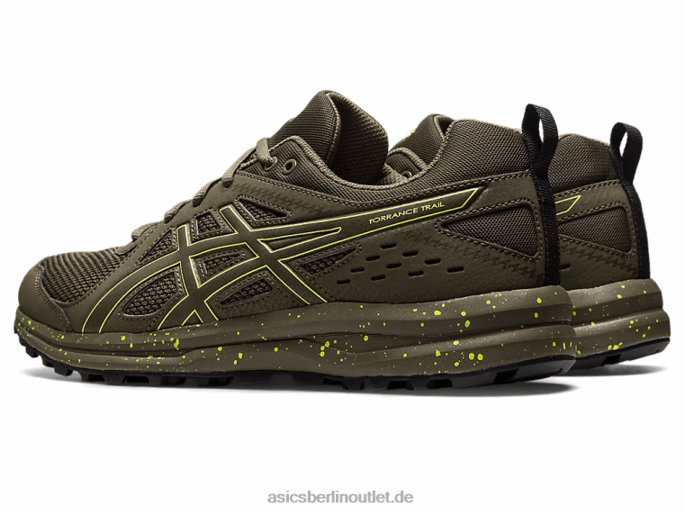 Torrence Trail BL4N220Asics Brauner Stein/Zitronenfunke