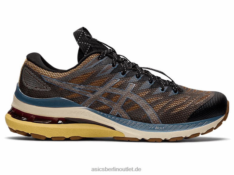 fn3-s gel-kayano 28 BL4N3139Asics Anthrazit/Antikgold