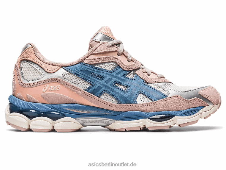 gel-nyc BL4N2180Asics creme/graue Zahnseide