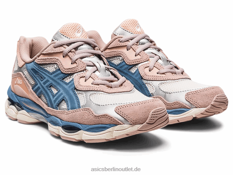 gel-nyc BL4N2180Asics creme/graue Zahnseide