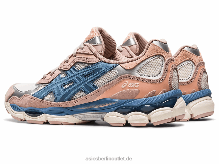 gel-nyc BL4N2180Asics creme/graue Zahnseide
