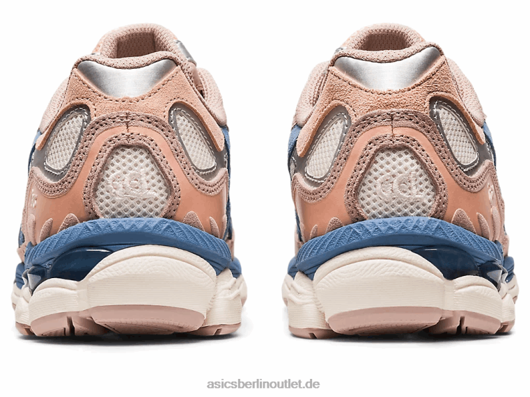 gel-nyc BL4N2180Asics creme/graue Zahnseide