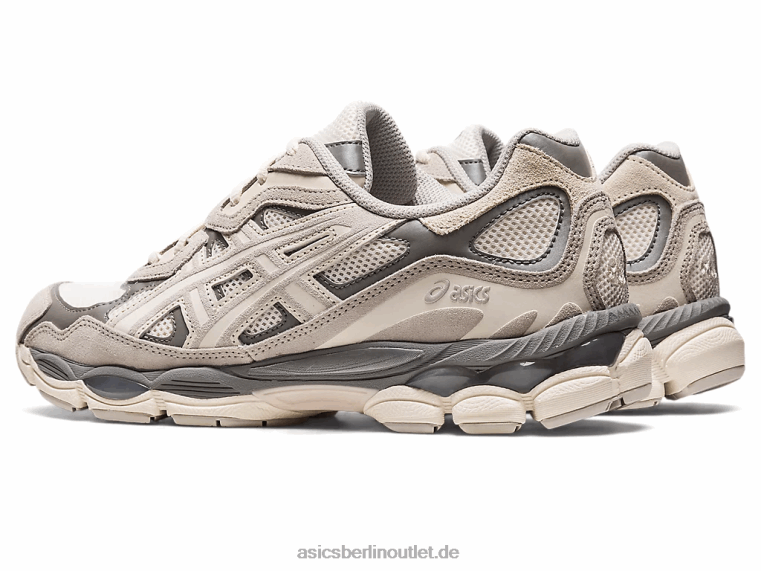 gel-nyc BL4N51Asics Creme/Austerngrau