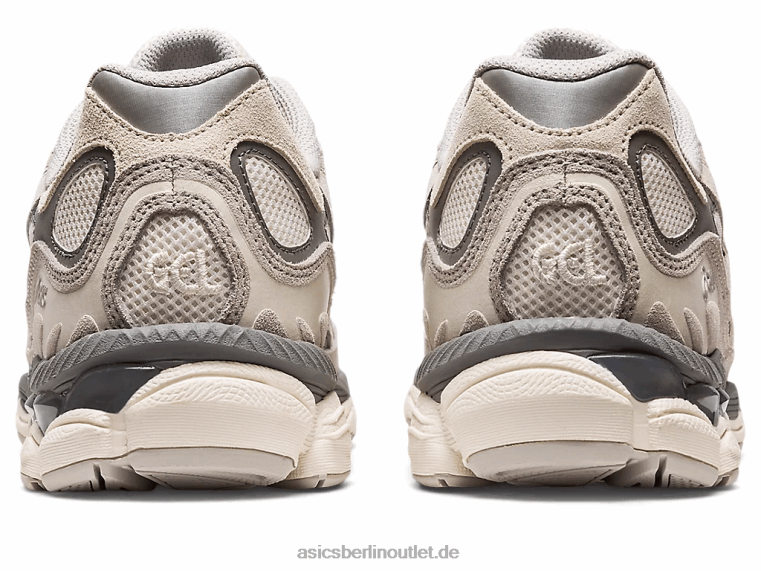 gel-nyc BL4N51Asics Creme/Austerngrau