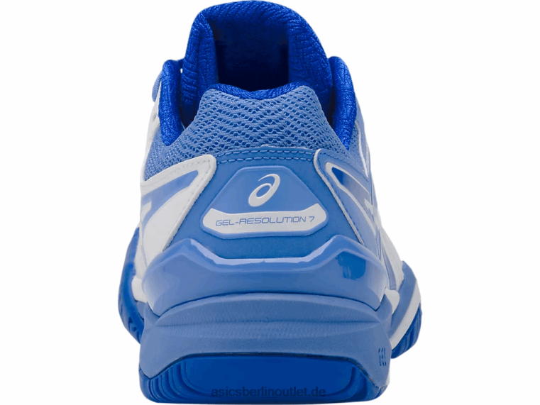 Gel-Auflösung 7 BL4N4214Asics weiß/blaue Küste