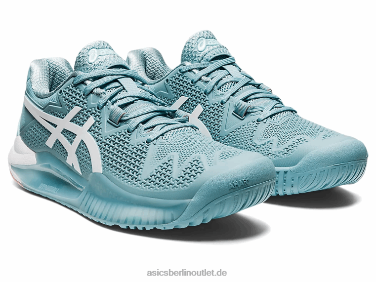 Gel-Auflösung 8 BL4N2957Asics rauchblau/weiß