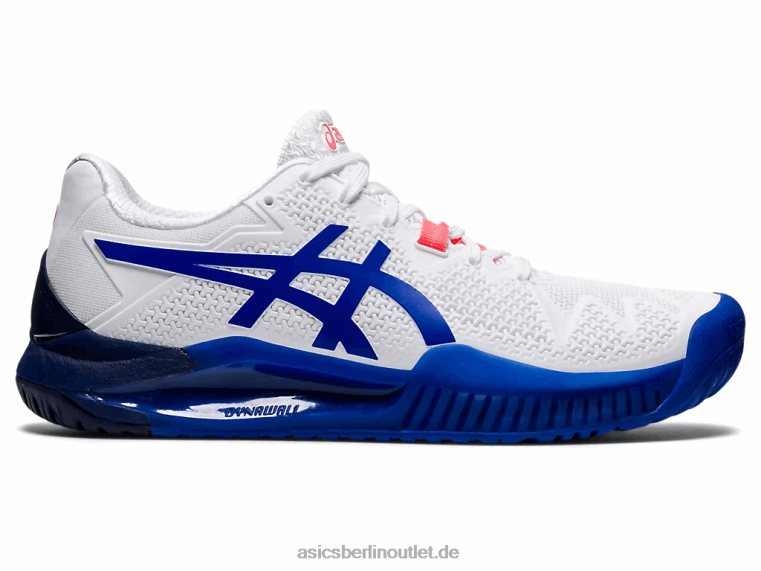 Gel-Auflösung 8 BL4N3867Asics weiß/lapislazuliblau