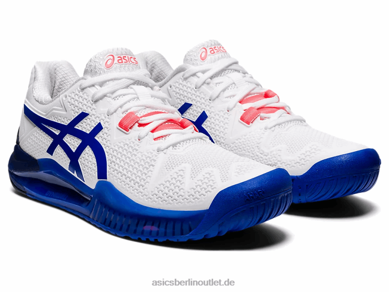 Gel-Auflösung 8 BL4N3867Asics weiß/lapislazuliblau