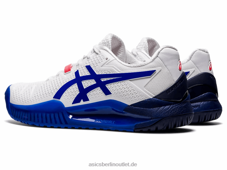 Gel-Auflösung 8 BL4N3867Asics weiß/lapislazuliblau