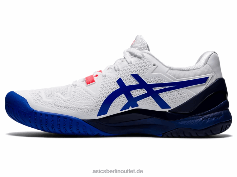 Gel-Auflösung 8 BL4N3867Asics weiß/lapislazuliblau